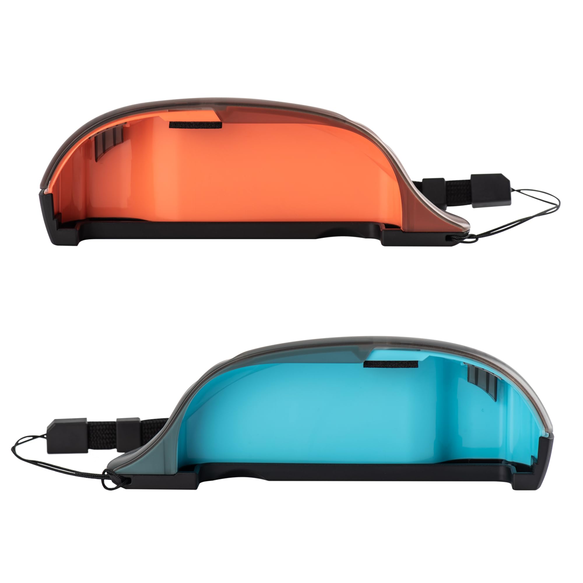 Blade – Adaptador de Ratón para Joy-con Switch 2, Set de 2, Izquierdo/Derecho, Soporte Ergonómico Mandos Nintendo Switch 2, Acceso Botones, Rojo/Azul, Mayor Precisión, Modo Ratón