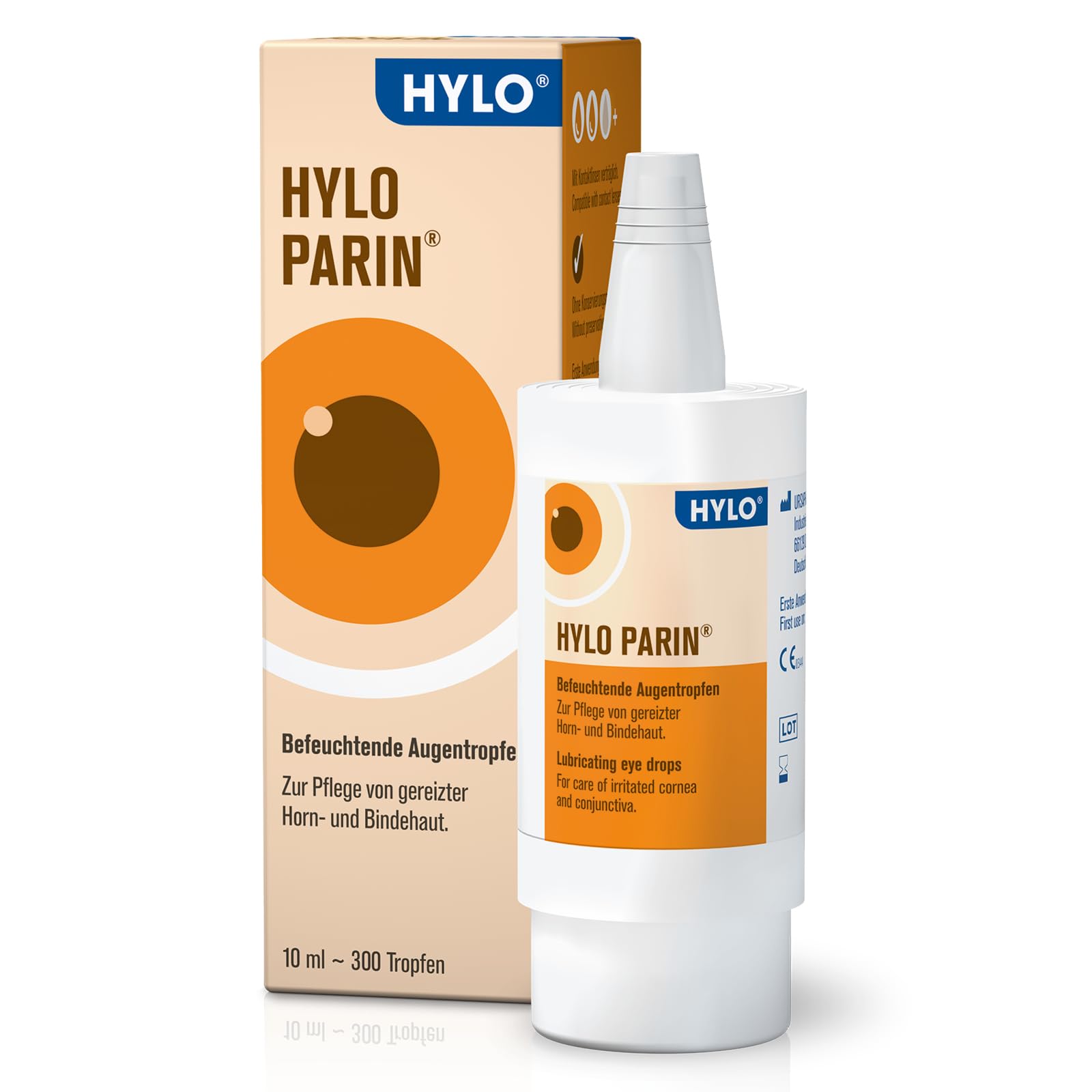 HYLO EYE CARE HYLO-PARIN befeuchtende Augentropfen, 10 ml Solution