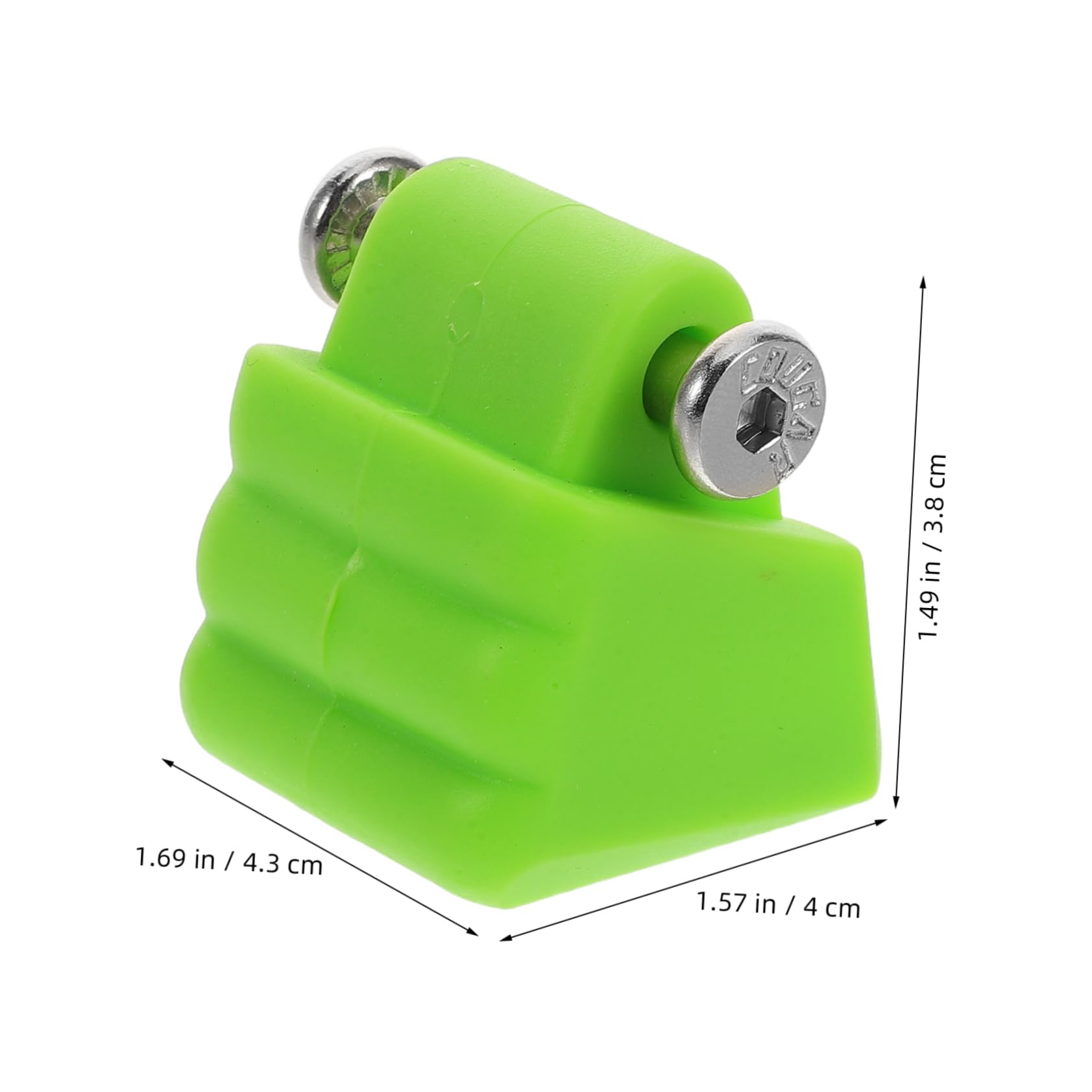 VINTORKY Durable Replacement Toe Stops for Easy Installation Enhanced Control for Roller Skating Fun and Stability