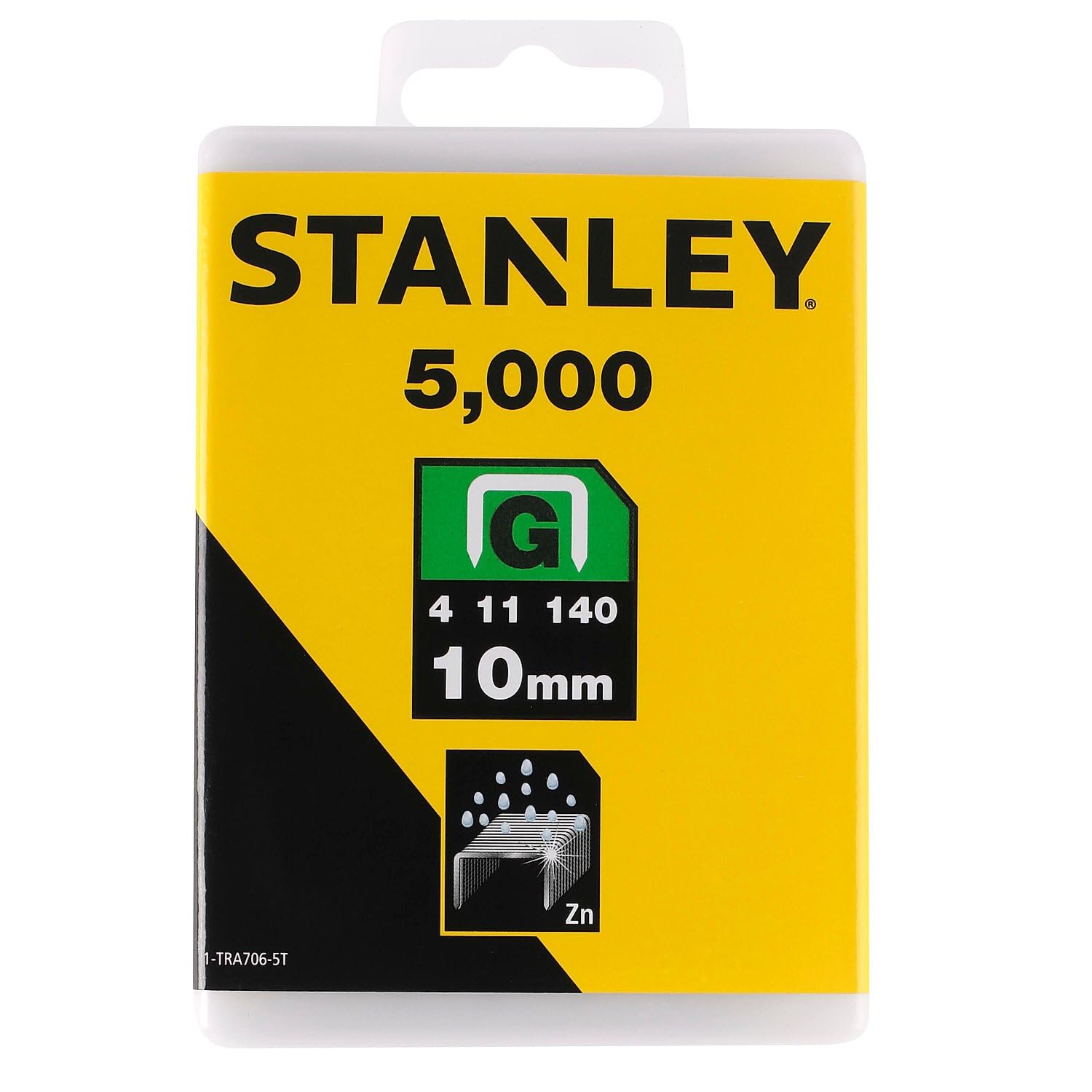 Stanley Heavy Duty Staples (H)10mmPack Of 5000 from B&Q