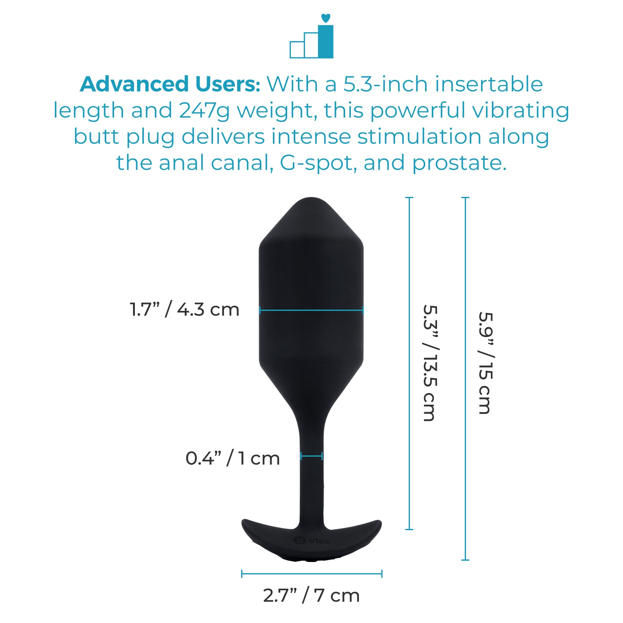 b vibe snug plug vibrating B-VIBE SNUG & TUG VIBRATING CRING PLUG XL - Deja Vu Love Boutique