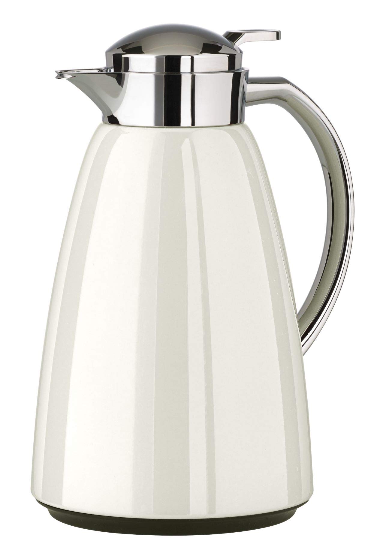Emsa 516526 Quick Tip Campo Pichet Isotherme Acrylique Blanc 1,0 L 15 x 15 x 25,5 cm