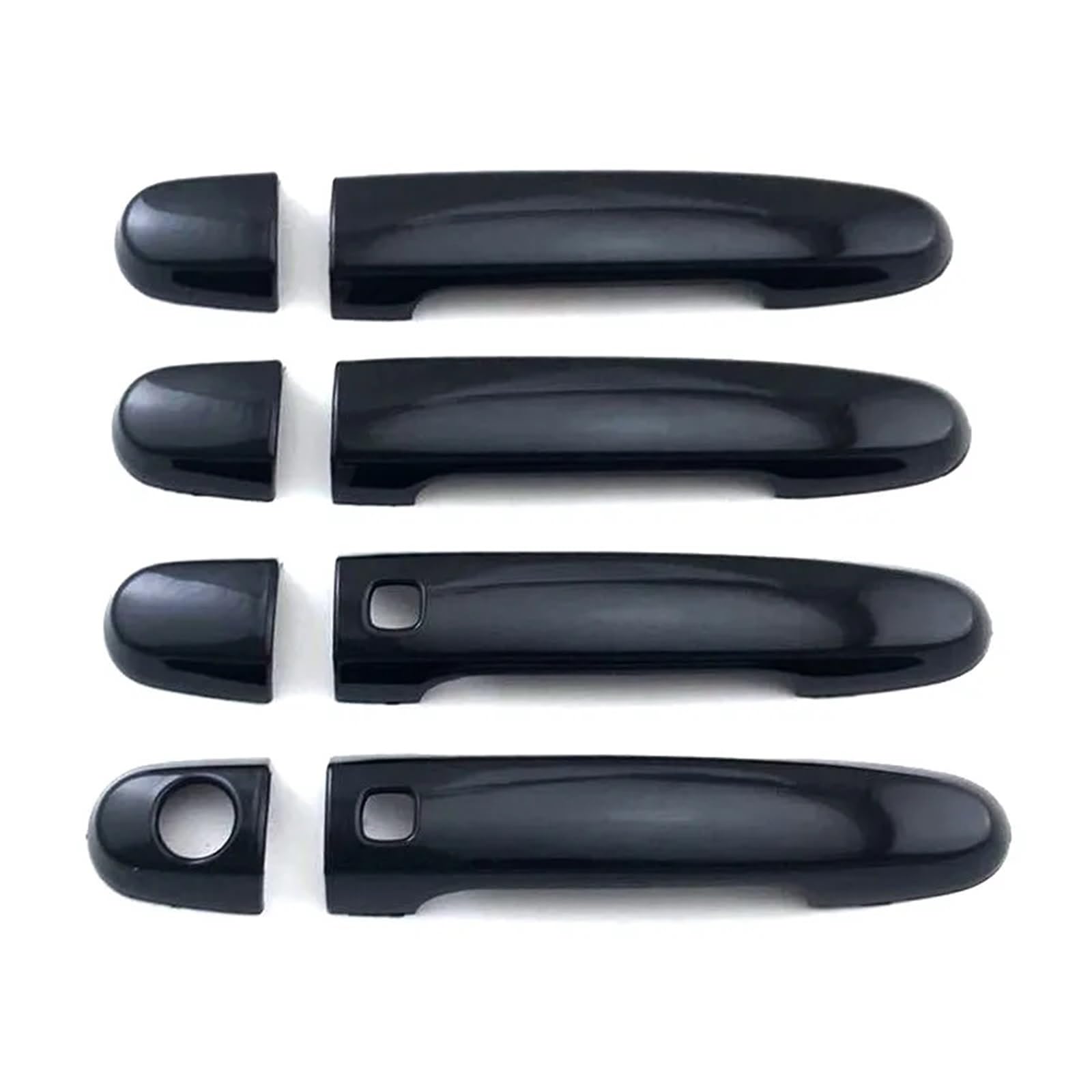 Bqwyedpl 1Hole 2Smart Bright Fit For Toyota Fit For Urban Fit For Cruiser Xp110 2008-2014 Door Bowl Handle Door Handle Supplies Car Door Latch Handle(1Hole 2Smart Bright)