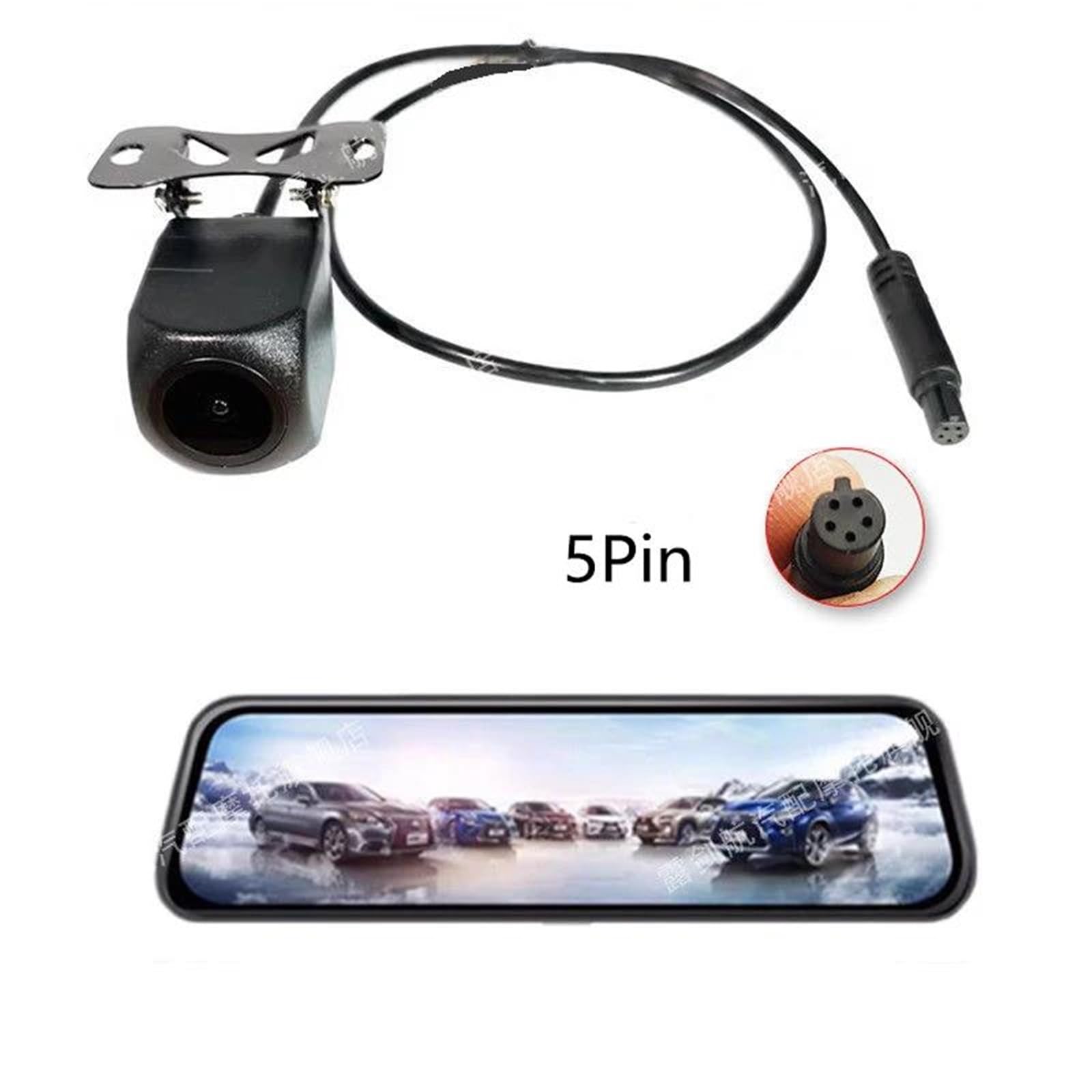 Cámara Trasera Coche Cámara Visión Trasera 1080P Universal