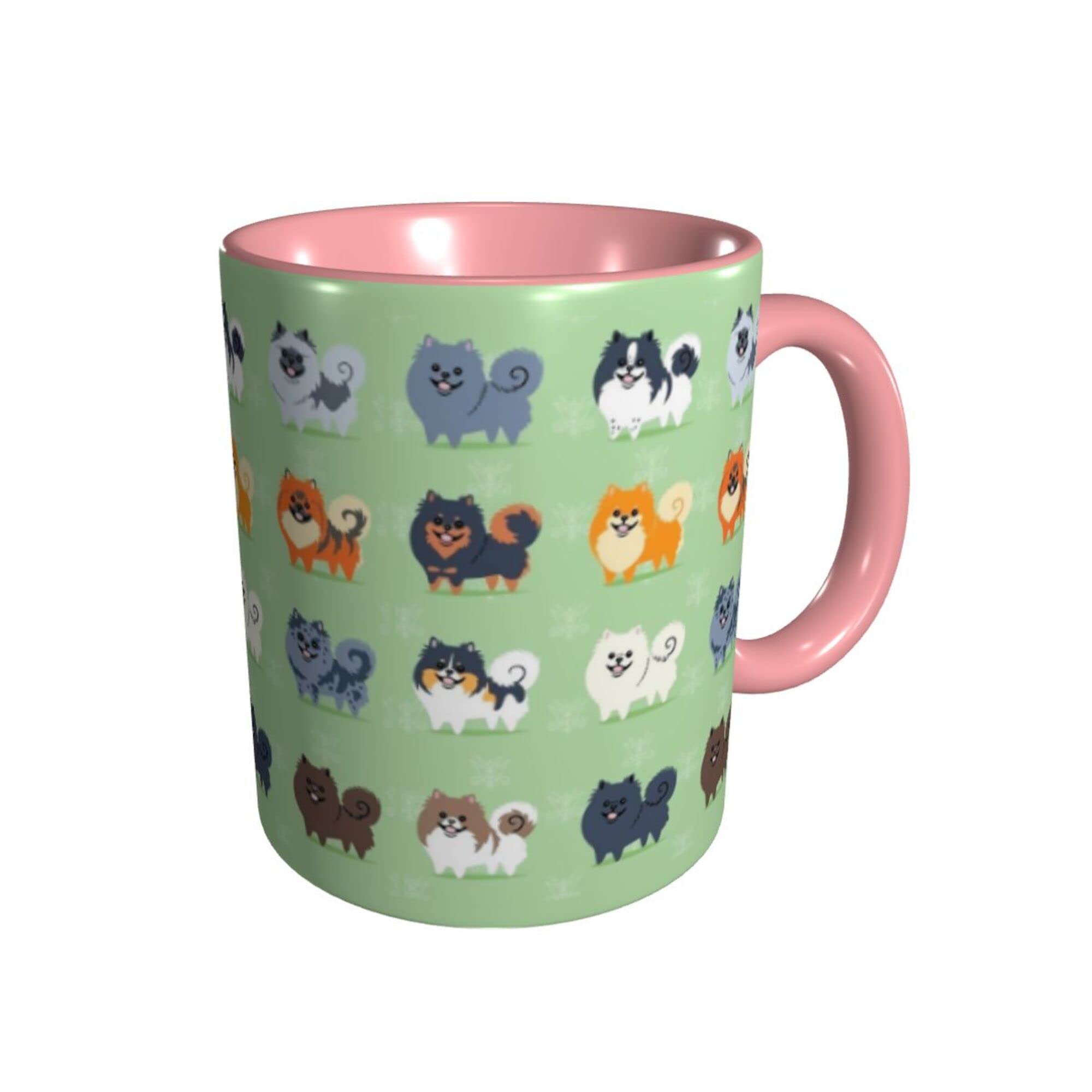 Amazon.co.jp: マグカップ ポメラニアン ペット 犬柄 コーヒーカップ