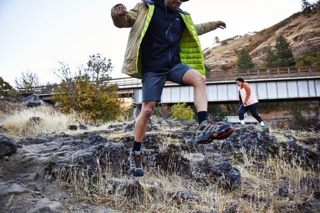 Image of Merrell Men's and Women's Recycled Cushioned Crew Socks-6 & 12 Pairs-Hiking Arch Support