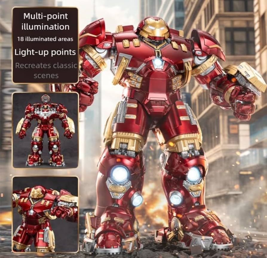 Amazon.co.jp: [AC]中動玩具 ZHONGDONG ZDTOYS アイアンマンシリーズ 1