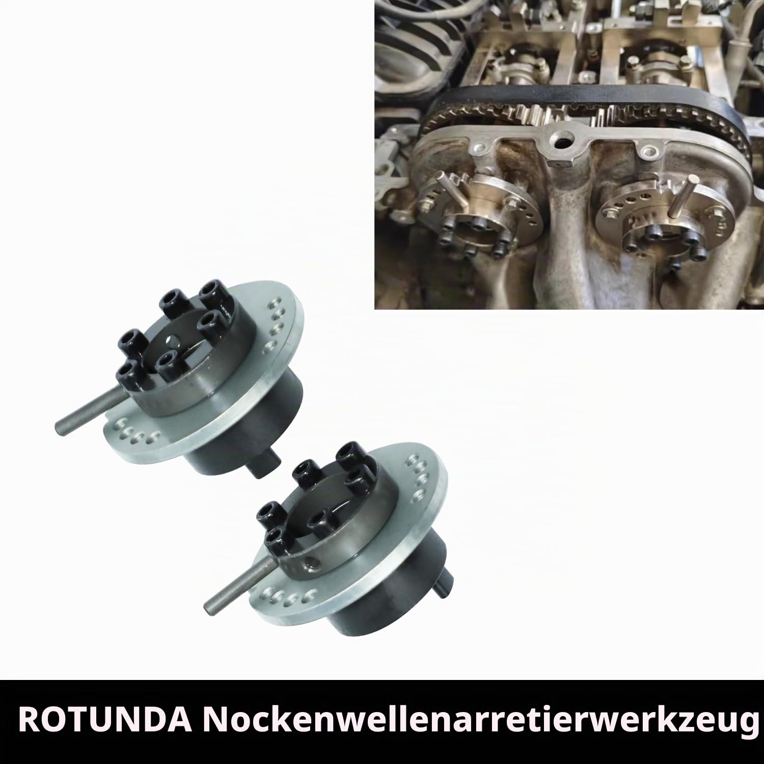DPTOOL Motor Einstellwerkzeug Satz Zahnriemen Werkzeug, Werkzeugset für Riemenmotor, Nockenwellen Arretierung für Ford 1.0 ECOBOOST