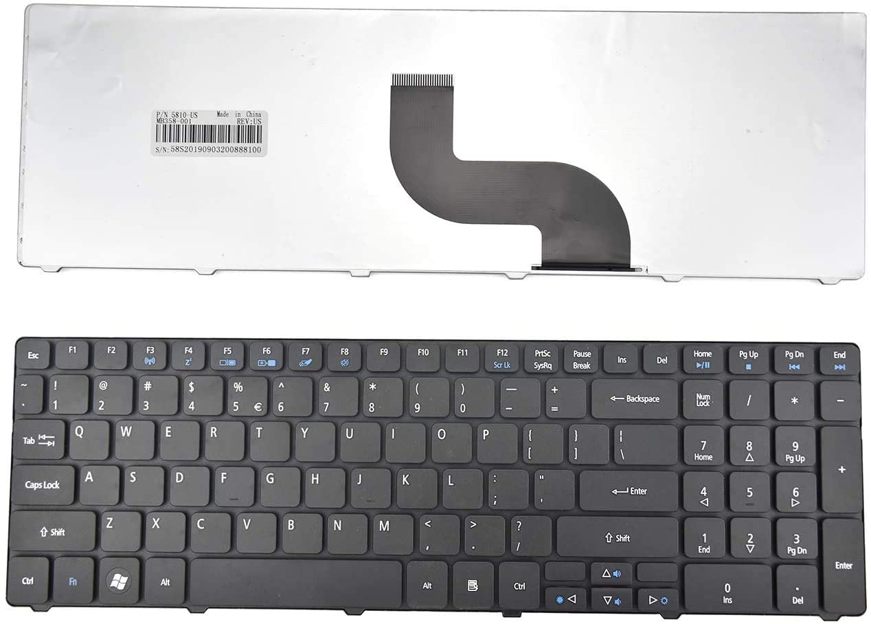 Wefly Laptop Keyboard Compatible for Acer Aspire 5810tz 5810T 5742, 5742G, 5742Z, 5742ZG, 5745, 5745G, 5745P, 5745PG, 5749, 5749Z, 5750, 5750G, 5750Z, 5750ZG, 5820G (B0C28RF8W7) Amazon Price History, Amazon Price Tracker