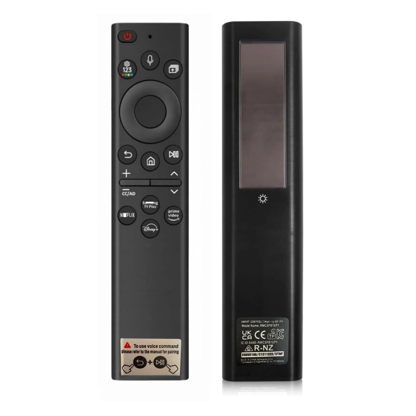 1 szt. Nowy Solar BN59-01385A Zamiennik pilota głosowego do telewizorów Samsg Smart TV Akcesoria zrób to sam