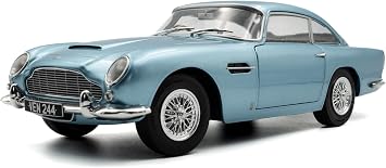 Solido 118 Scale Aston Martin Db5 Light Metallic Blue 1964 Diecast Model Car S1807104