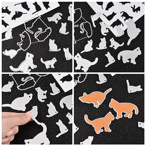 URROMA 13 PCS Cat Cutting Dies Metal - Image 3