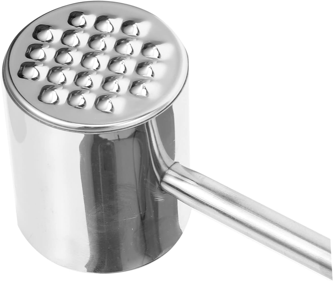 Stainless Steel Meat Tenderizer Hammer Tool for Pounding Steak Chicken and Beef Food-grade Material Efficiently Reduces Cooking and Enhances Flavor