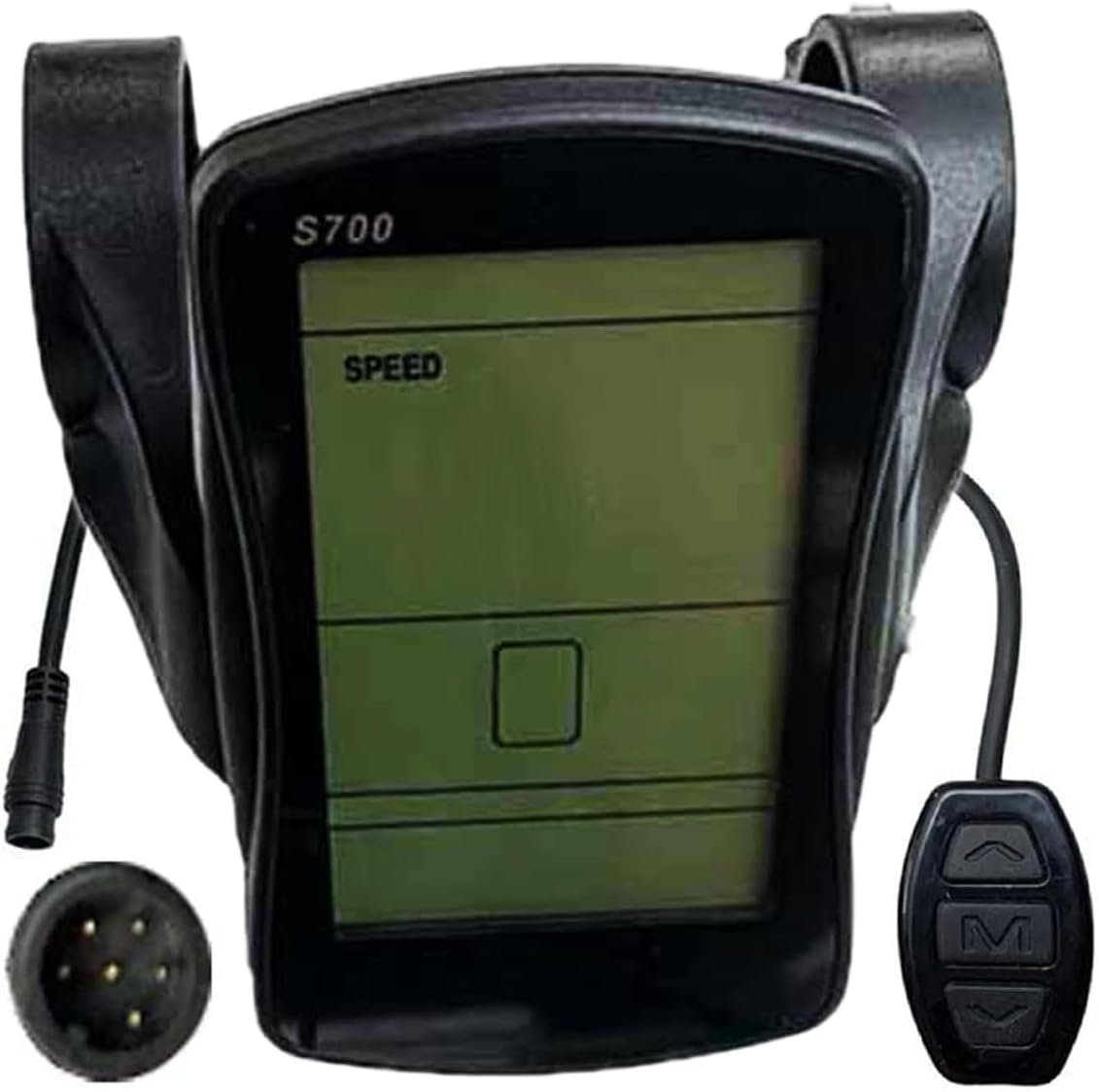 S700 Electric Bike LCD Display Meter E-Bike Display Screen 36V/48V Electric Bike Computer Conversion Accessories for Electric Scooter