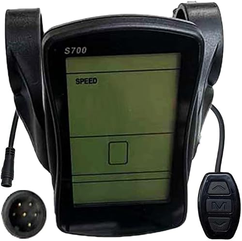 S700 Electric Bike LCD Display Meter E-Bike Display Screen 36V48V Electric Bike Computer Conversion Accessories for Electric Scooter