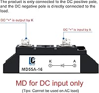 Vista 4 de Diodos de 50 amperios 12 V que bloquean 110 V y 120 V MD 55A-16; para evitar retroalimentación; rango de voltaje de uso: CA < 400 VCA; CC 3-1000 V