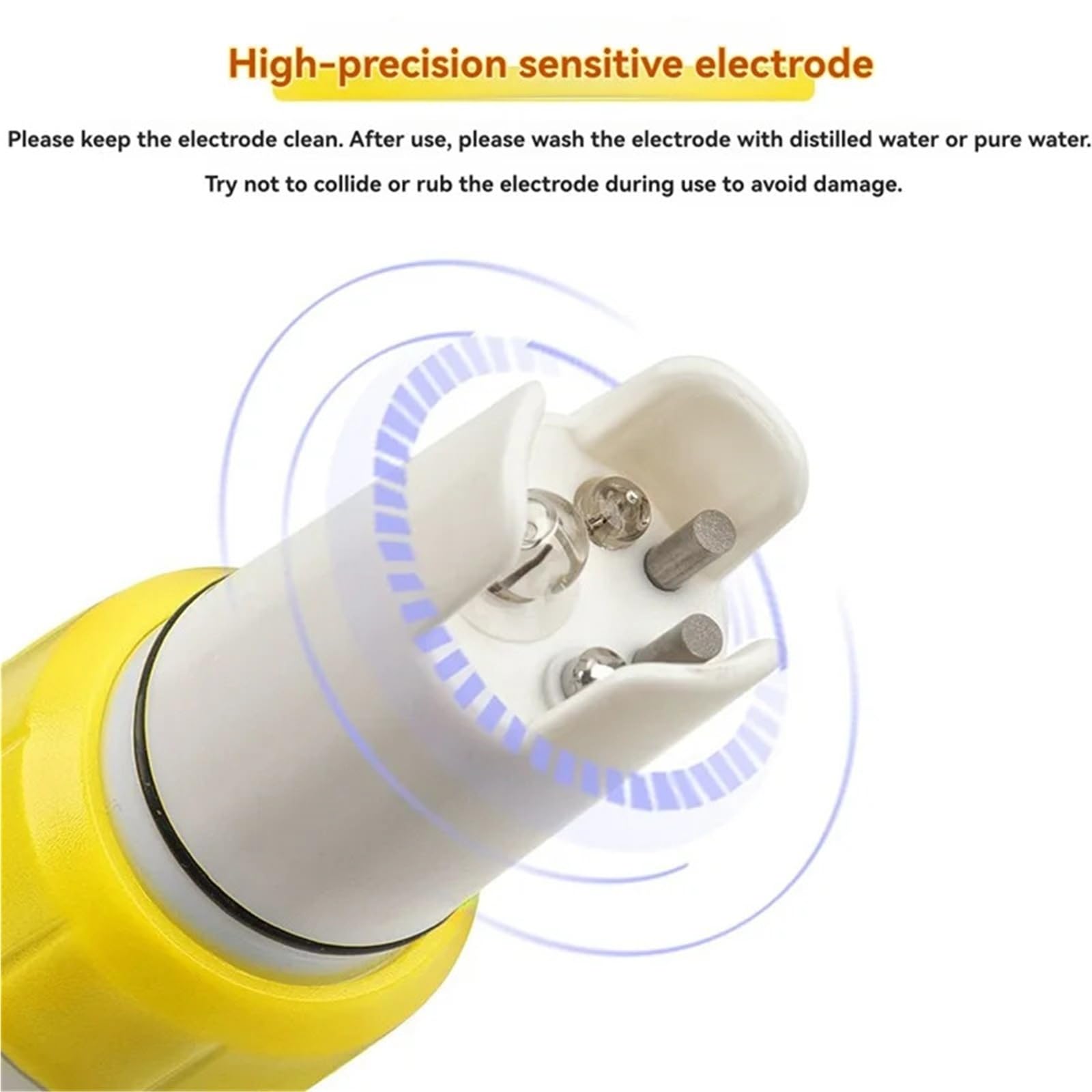 Probador de calidad del agua 7 en 1 for piscinas, spas y acuicultura, pH/CE, TDS/H2, hidrógeno/ORP, salinidad, IP67, resistente al, Monitor técnico