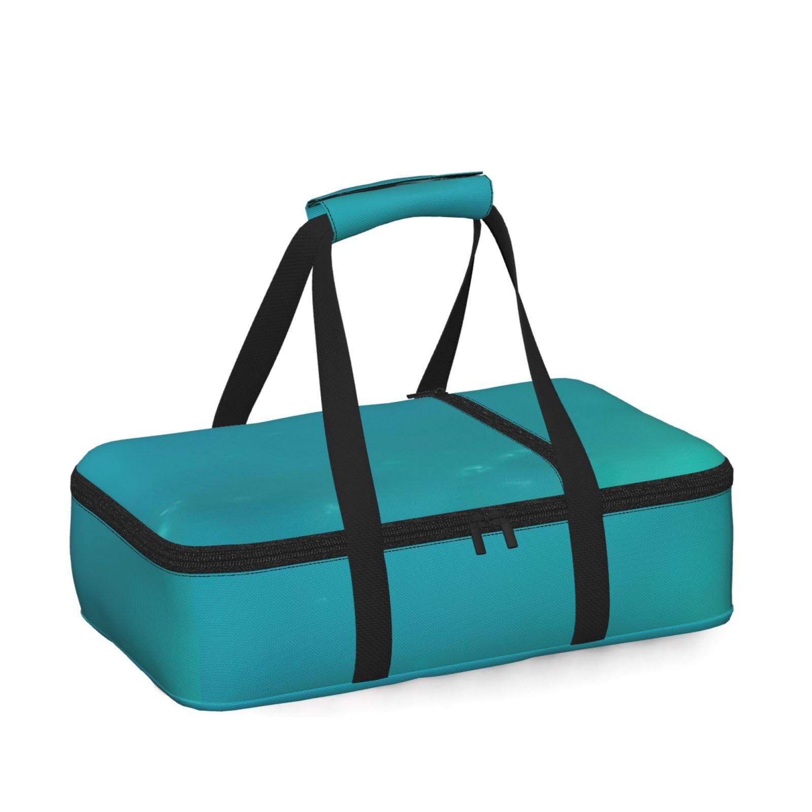 Sea Print Insulated Thermal Food Storage Bag Daily Reusable Picnic Tote Lunch Box Home