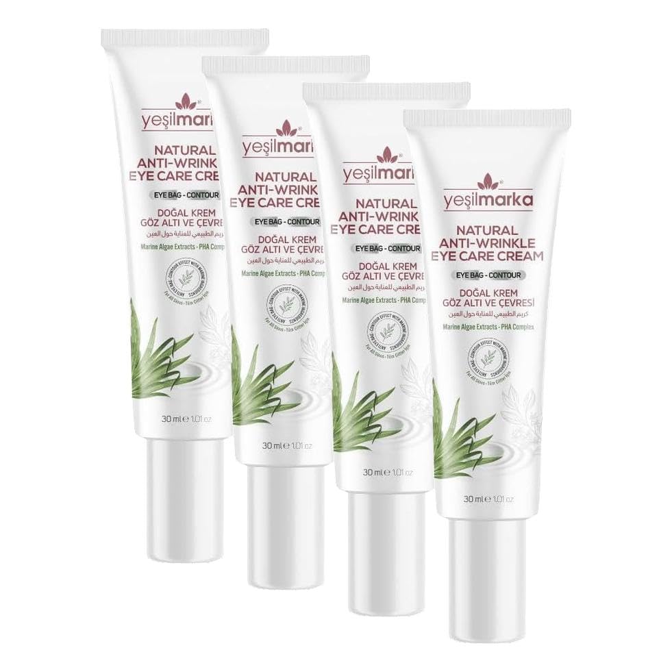 Yeşilmarka Natural Under and Around of Eye Cream Göz Kremi (4 paketi)