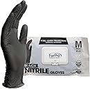 ForPro Disposable Nitrile Gloves, Chemical Resistant, Powder-Free, Latex-Free, Non-Sterile, Food Safe, 4 Mil