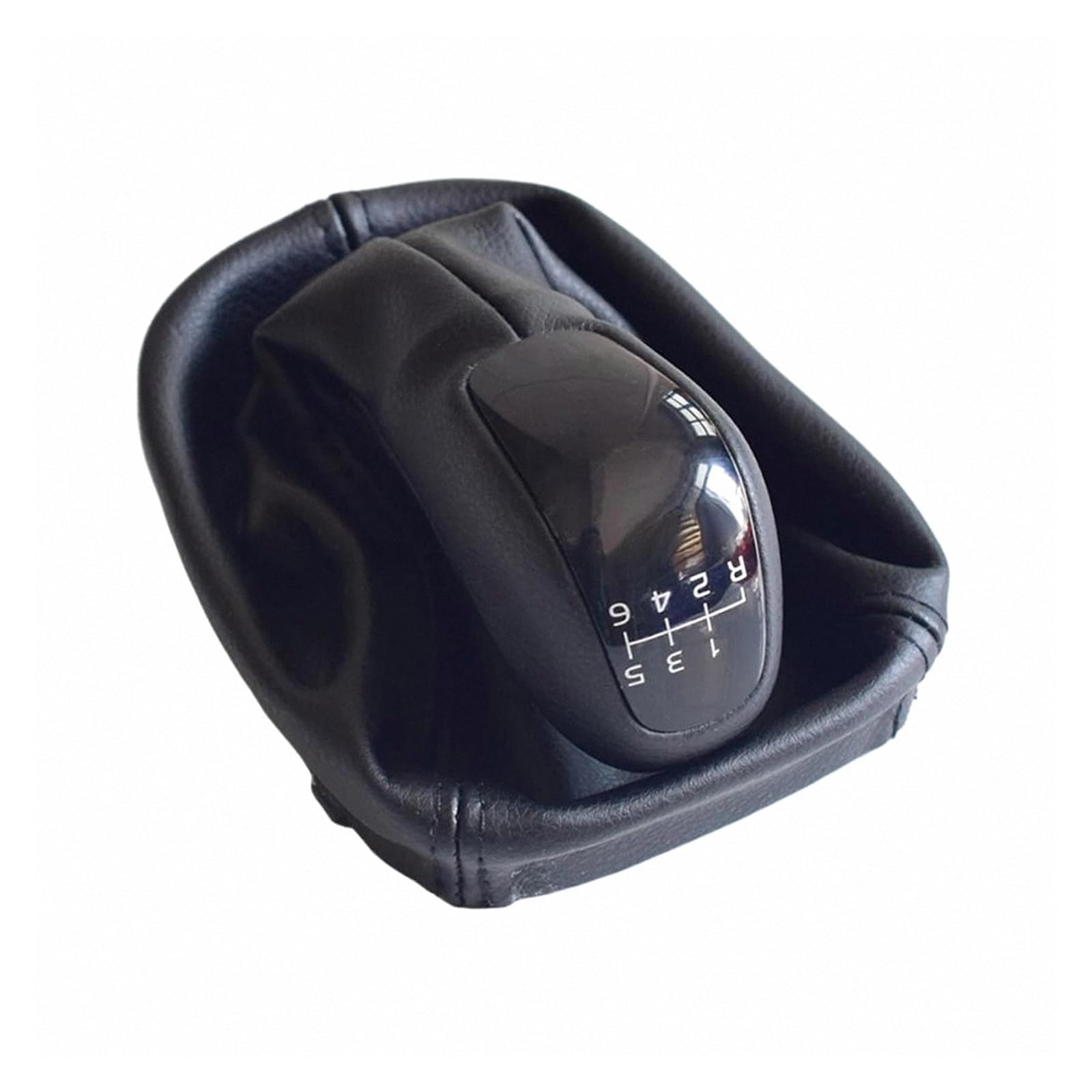 Glblpexelr 6-Speed-E For Benz C Class W203 S203 Gear Shifter Knob Pu Leather Performance