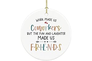 Coworker Christmas Ornament, a Perfect Gift With a Touch of Humor