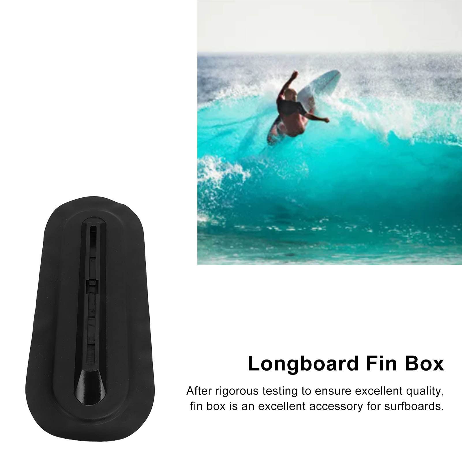 Kit De Boîtes D’aileron Pour Surf – 3 Pièces PVC, Vis Et Clé Incluses, Compatible Standard