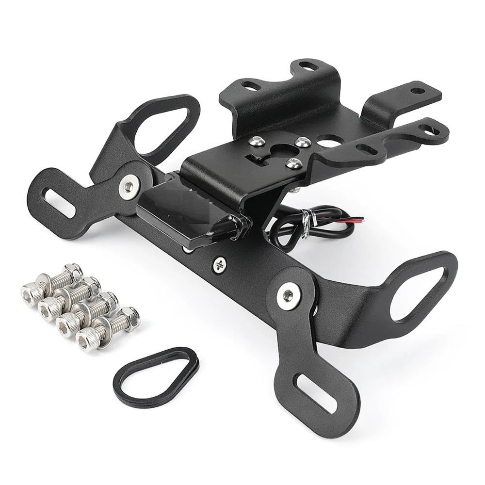 Support de plaque moto pour balades et customisation esthétique Yamaha MT07