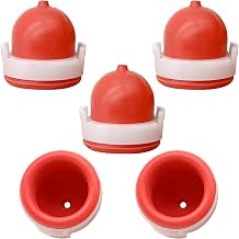5-Pack Primer Bulb 694395 for Briggs and Stratton Lawn Mowers - Replacement for 5085 5085H 5085K - Durable Rubber Primer Bulb for 3.5-6.75 HP Quantum and 625-875 Series Engines