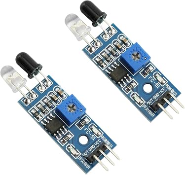 2pcs IR Infrared Barrier Module Sensor - Obstacle Avoidance for Arduino Intelligent Car Robot