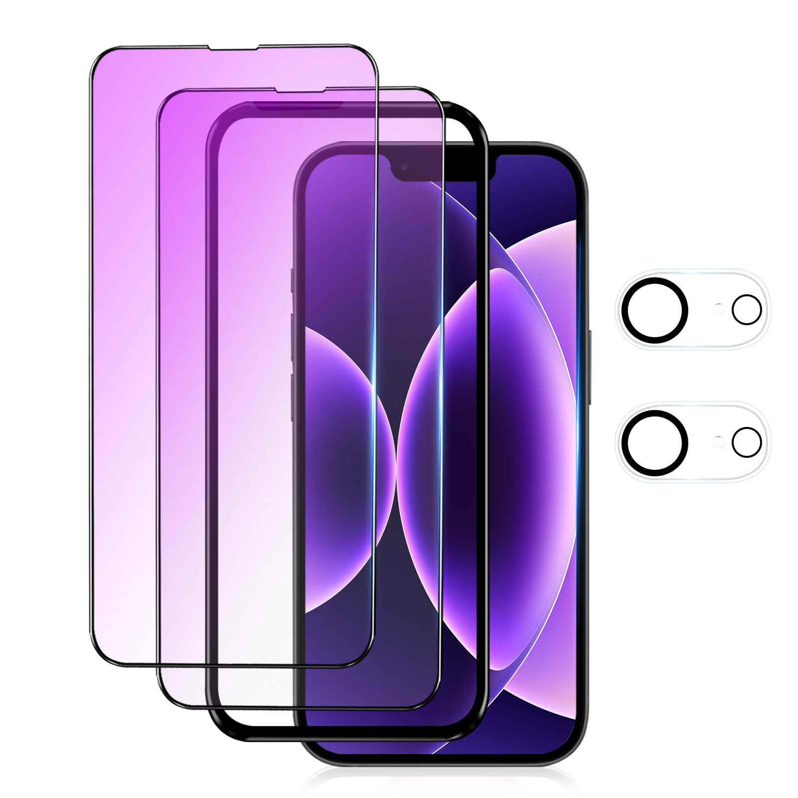 【ブルーライトカット】対応 iPhone 17e ガラスフィルム ブルーライトカ…