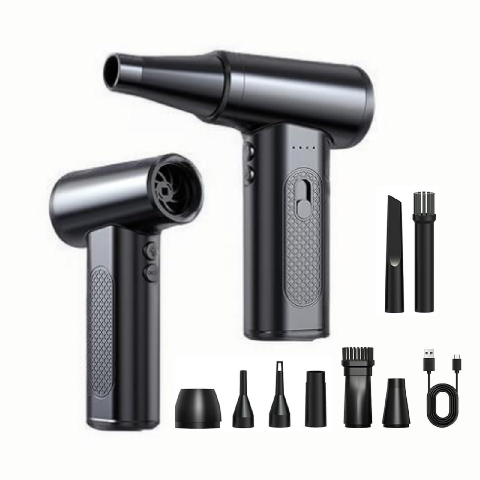 Amazon.co.jp: エアダスター電動 充電式 ブロワー強力 洗車120m