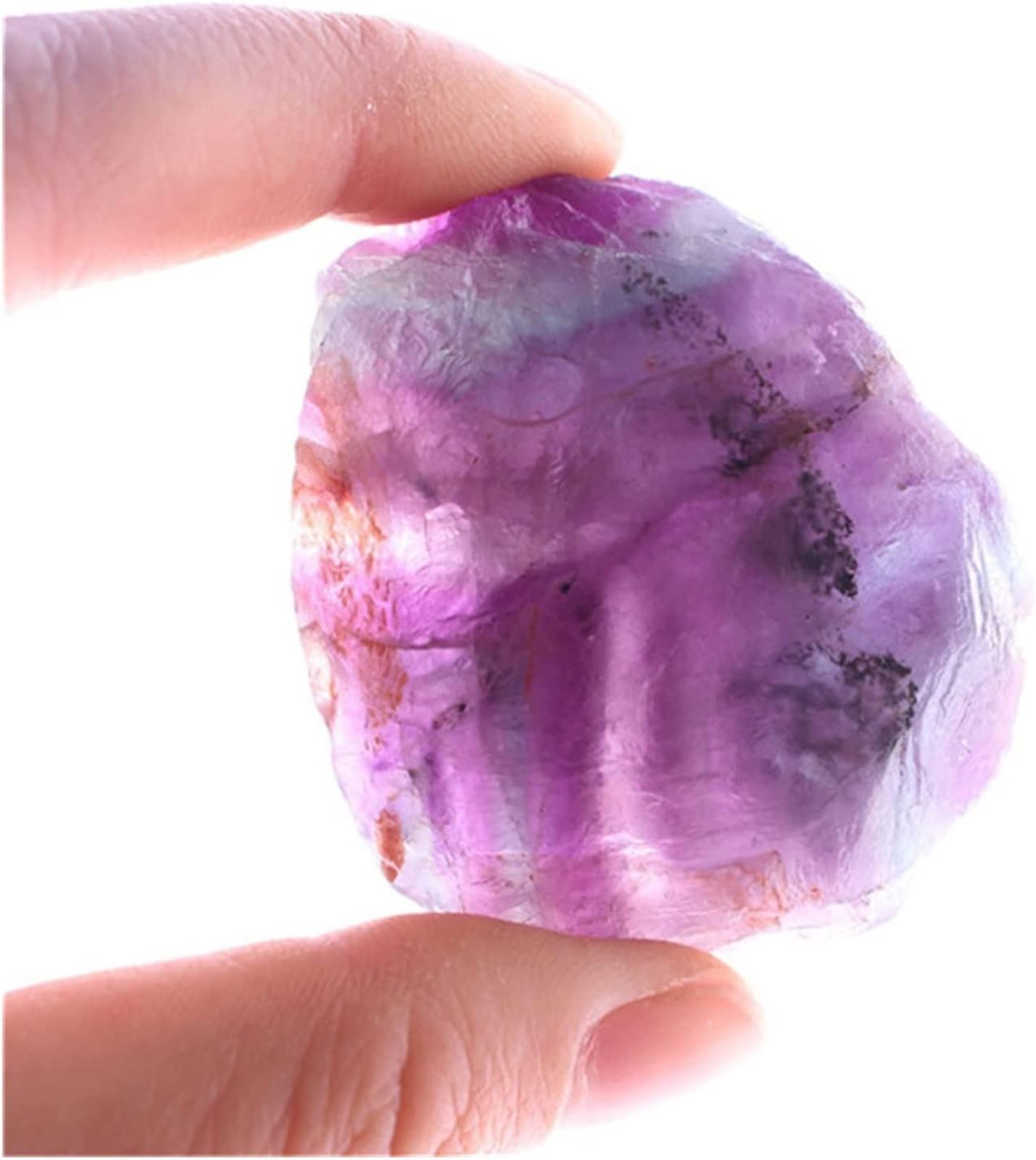 Home Kolekcje Minerały Kamienie Kryształy Szorstki Minerały Kamienie szlachetne Naturalna tęcza Fluoryt Surowe Kamienie do Dekoracji Domu Kryształowe Kamienie Dekoracja