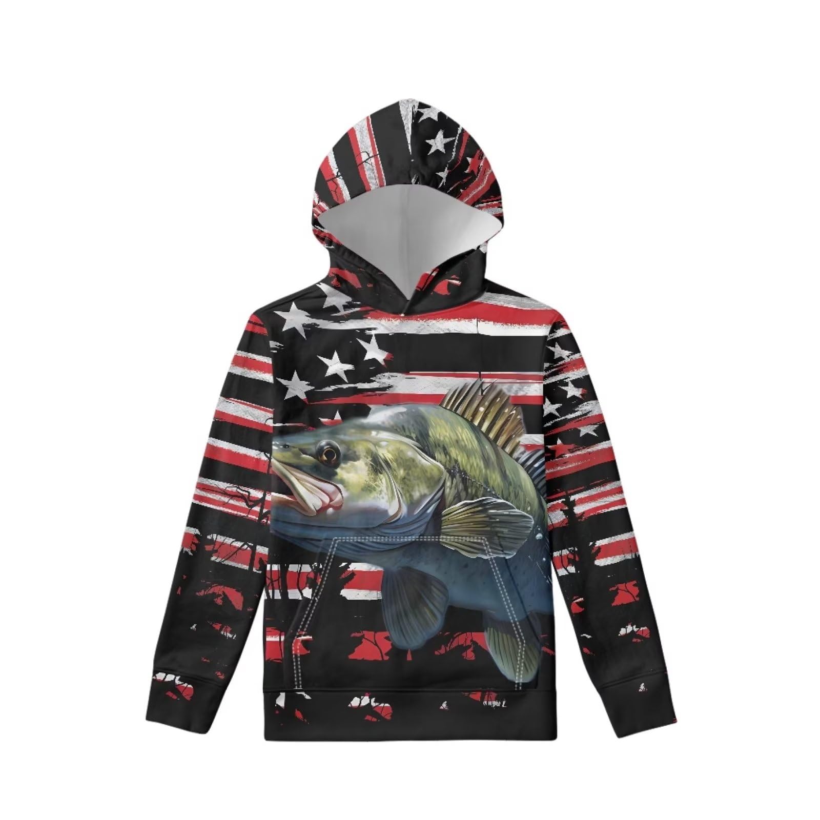 Coloranimal Girls Boys Sports Casual Long Sleeve Sweatshirts Hoodies with Front Pocket Sweater Tops Age 6-16year