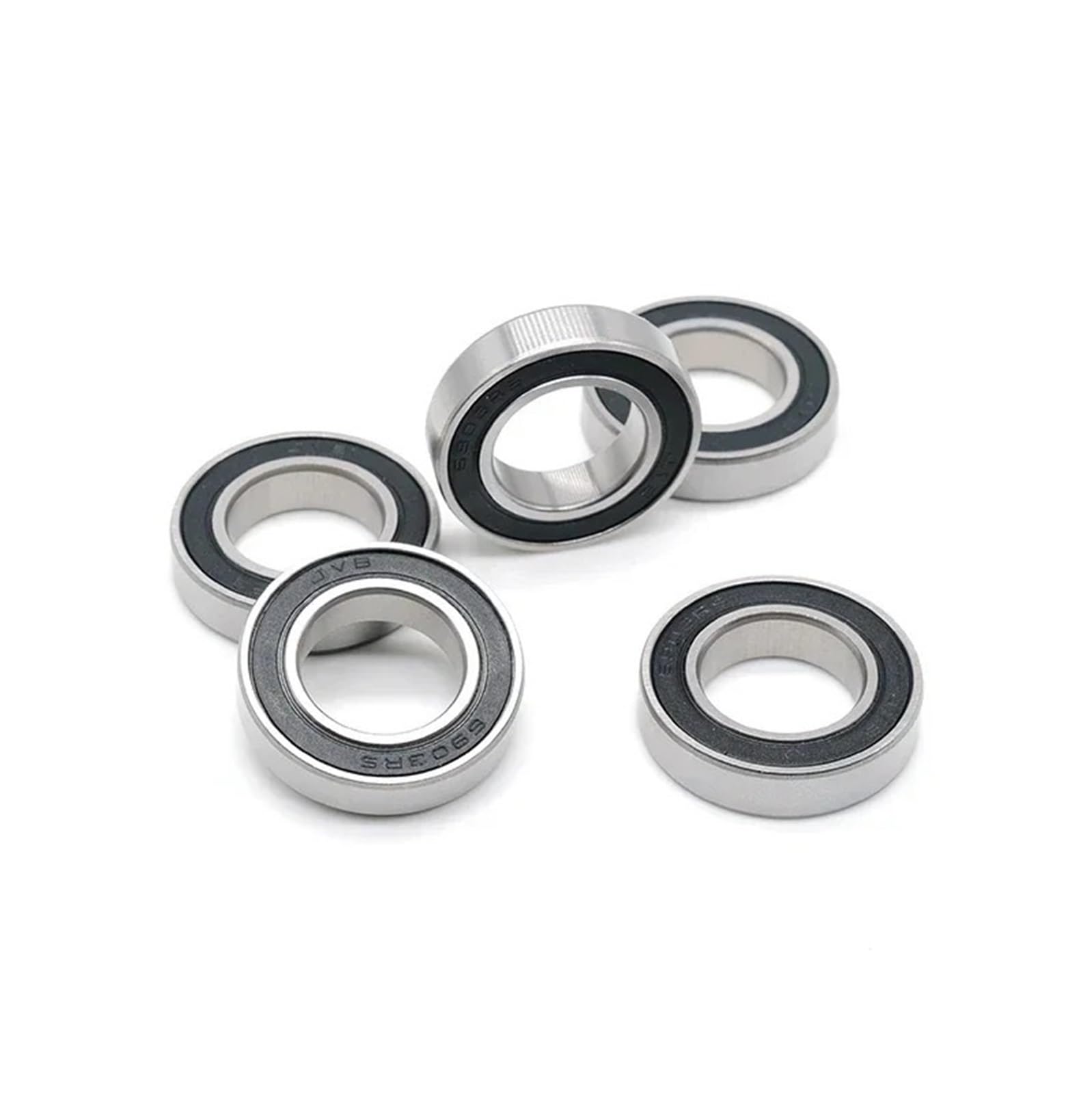 Cojinete 6902RS 15 * 28 * 7 mm C2 Sección delgada métrica Cojinetes de bolas 61902RS 6 piezas