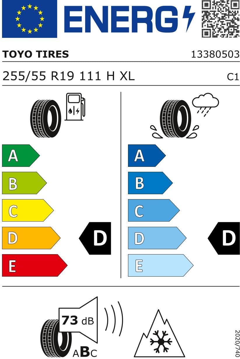 Toyo Tiri pneumatici per fuoristrada, standard