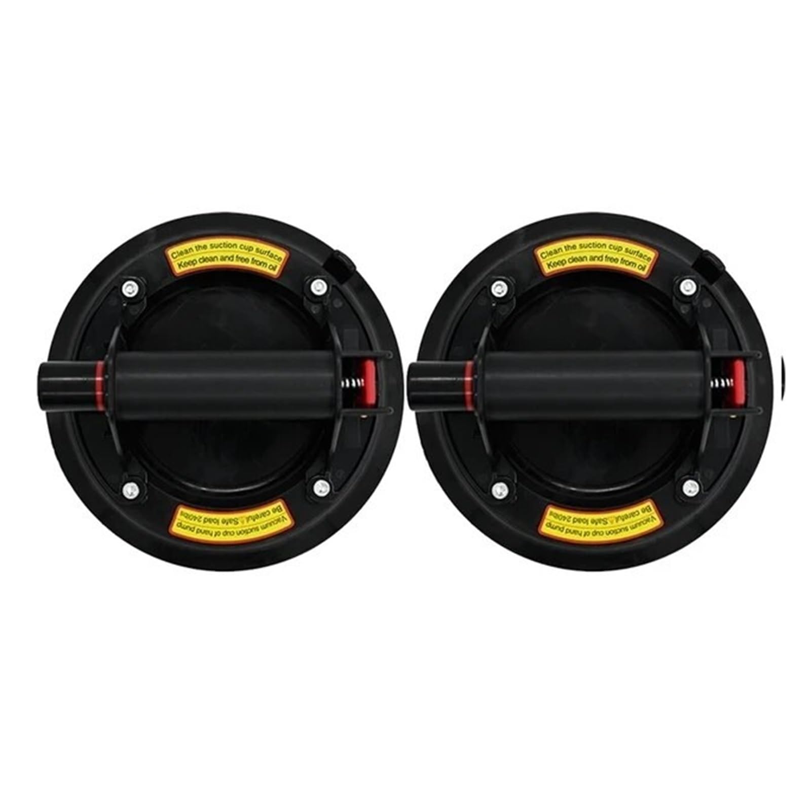 Zxzzas 2Pcs Vacuum Suction Cup, 8 Inch Vacuum Suction Cup 220Kg With Copper Handle Heavy Duty Lifter For Granite Tile Glass Manual Lifting(2Pcs)