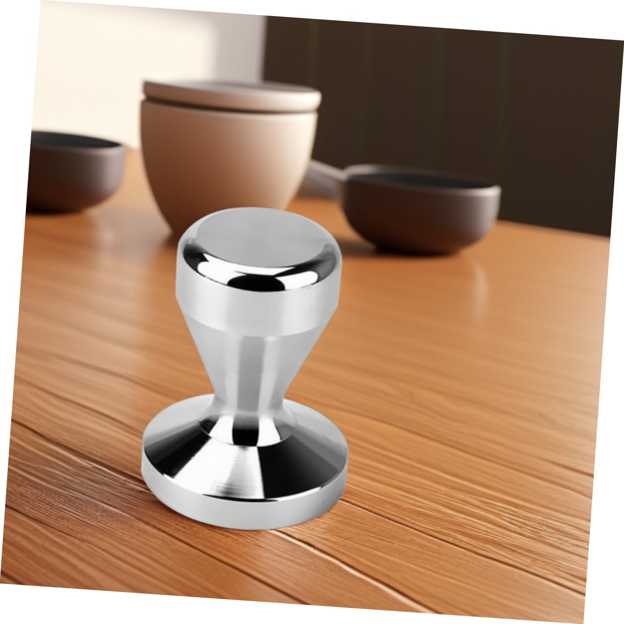 2pezzi Tamper Per Espresso Inossidabile Base Accessori Per Macchine Per Macinato e Preparazione