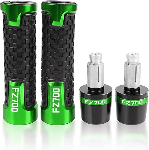 CNC FZ 700 Tapas de manillar de motocicleta Grips extremos para Y&AMAHA MT07 MT 07 FZ07 FZ 07 FZ700 FZ750 XSR700 Manillar extremos tapa Grip End