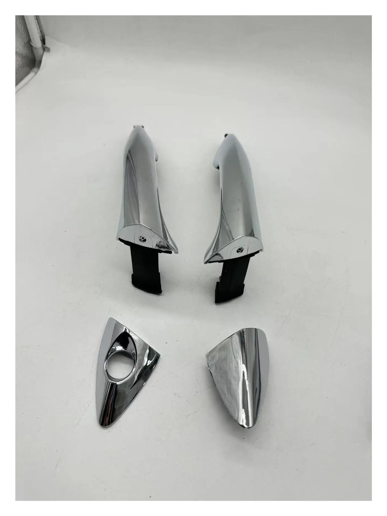 Pasuje do Hyundai Elantra 11-15 2011 2012 2013 2014 2015 Coupe 13-chromowana zewnętrzna klamka do drzwi(2PCS FRONT PAIR)