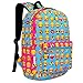 Zicac Kids Students Canvas Emoji Backpack Smiling Face Satchel Printed Emoji Boys Girls School bookbag