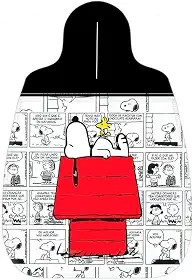Lixeira para Carro Lixinho Personalizado Snoopy Casinha