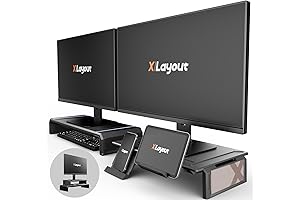 Dual Monitor Riser: Unparalleled Monitor Stand for Enhanced Productivity