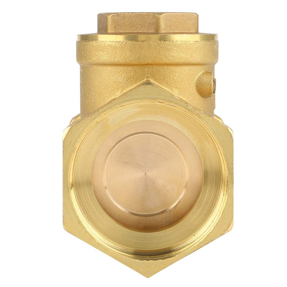 2 Pouces Clapet Anti-retour à Filetage Femelle DN50 en Laiton Clapet Anti-retour à Battant Anti-retour D'air 232Psi Empêche le Reflux D'eau