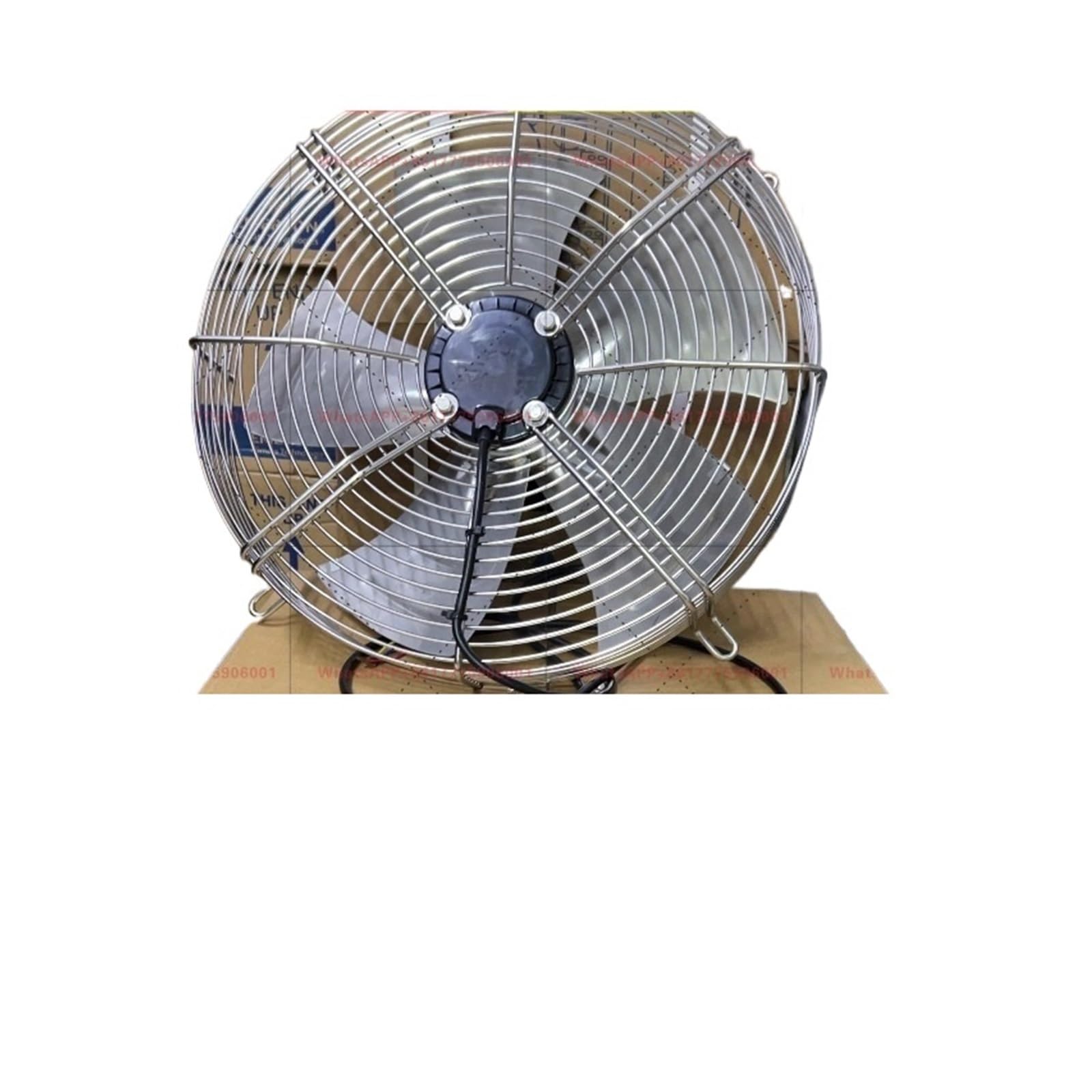 JJKKOZVQF Stainless steel outer rotor axial flow fan YSWF74L47P4-470N-400S