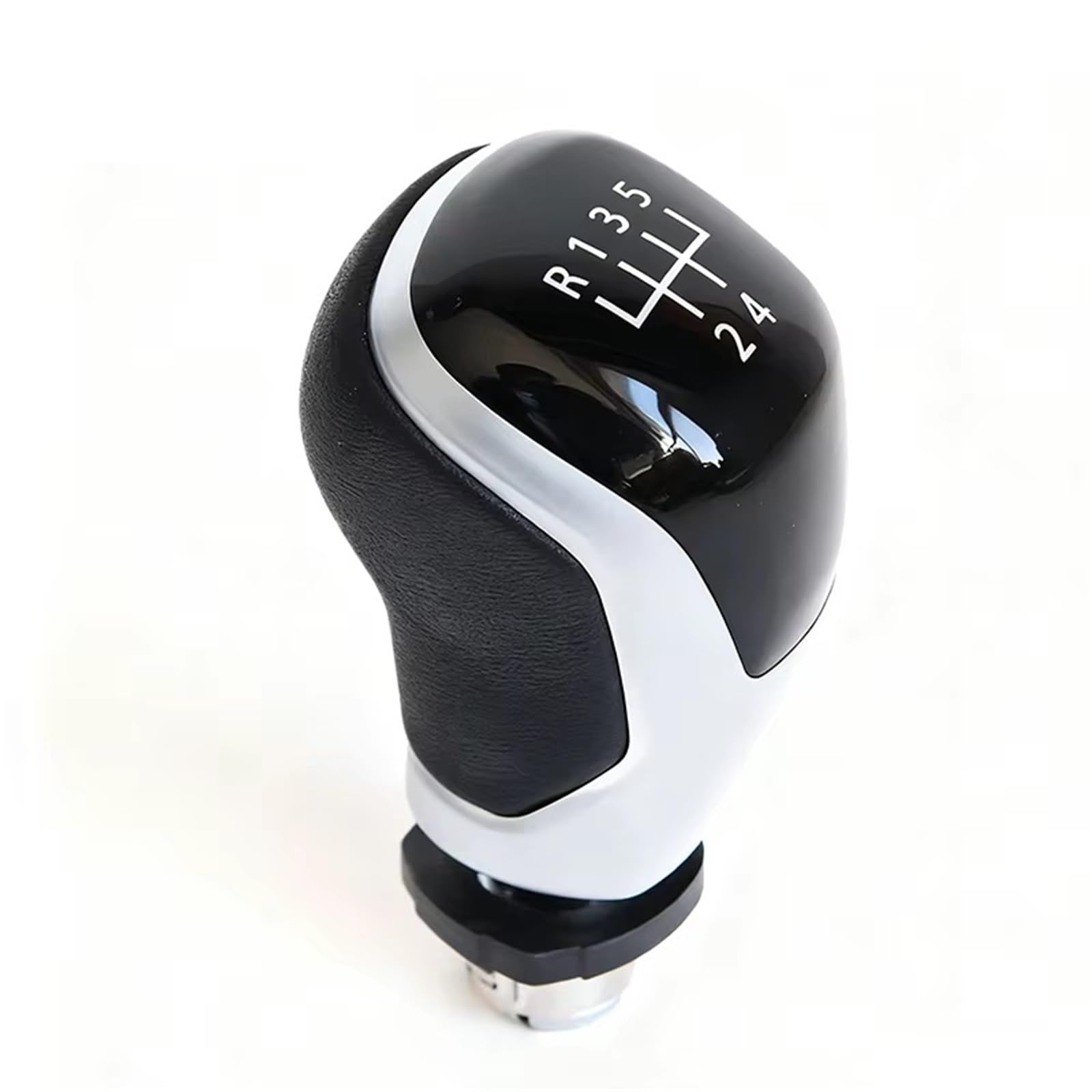 CPDDNGZMKK Gear Shift Knob Lever 12mm 5 6 Speed Car Shift Gear Knob Lever for A4 B6 B7 B8 A6 A3 Polo Bora 6J Seat Leon Mk1