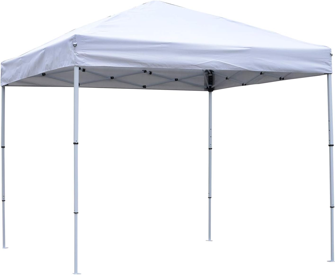 Outsunny Gazebo Pieghevole Impermeabile con Corde e Picchetti