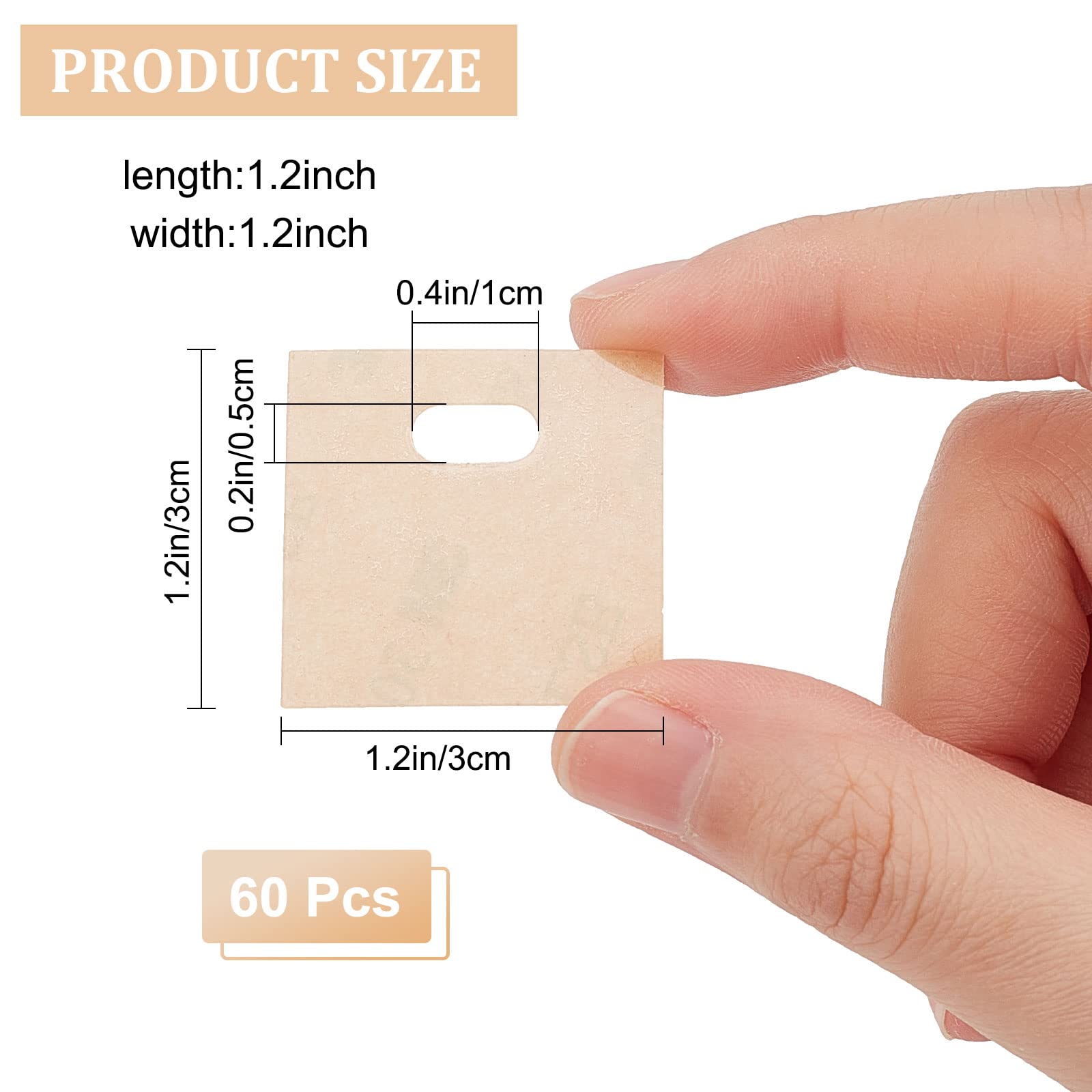 GORGECRAFT 60 Pièces Kit Réparation Stores Verticaux Transparents - Fixations Encliquetables