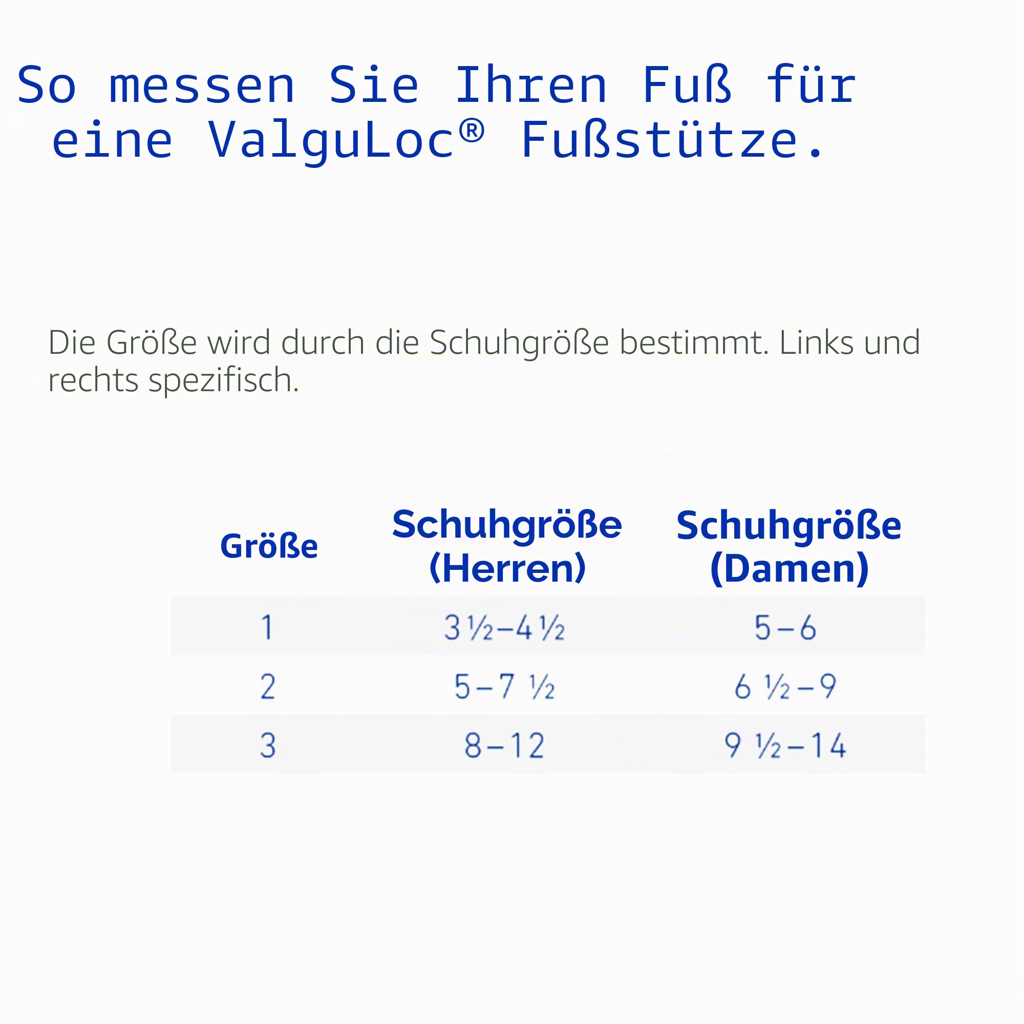 Bauerfeind ValguLoc Ballenzeh-Schiene, unterstützt Schmerzlinderung von Ballenzehen, Rasenzehen, Neuausrichtung und Stabilisierung des großen Zehs, rechter Fuß, Größe 3