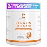 Keratin Hair Mask for Damaged Hair, Hydrating & Repairing Keratin Hair Treatment, Natural Deep Conditioning Smooth Hair Mask 250g for Dry Hair